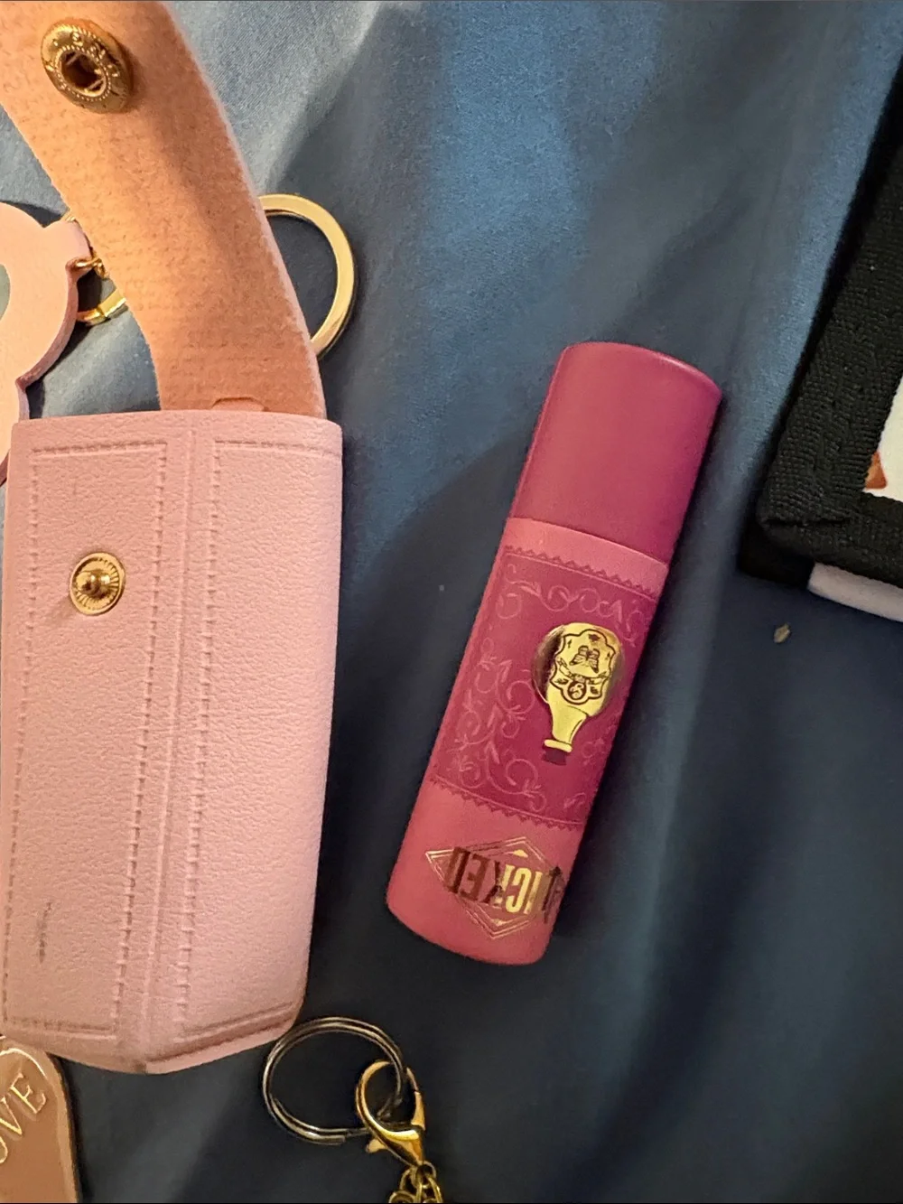 Women purse charms lip balm pen wipes socks lotion socks wallet and soap